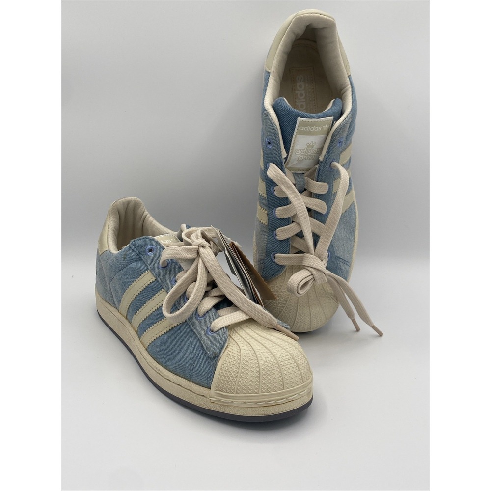 Adidas Superstar 1 Gruen Men's 9.5 Indigo/vapor Blue Shell Toe Originals‎ NWT